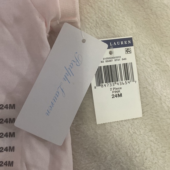 Ralph Lauren girls size 24 month pink polo dress - New with tags - Picture 2 of 3